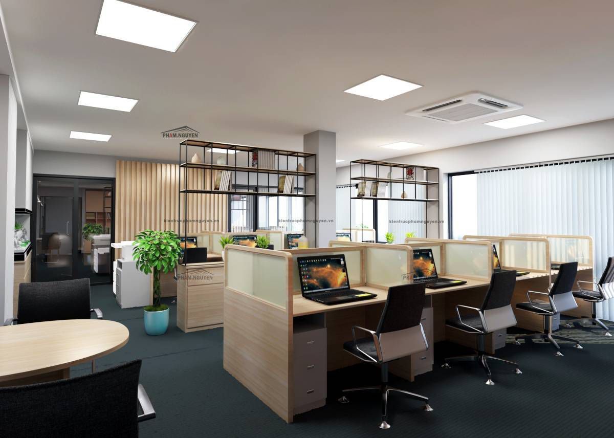 thiết kế nội thất văn phòng